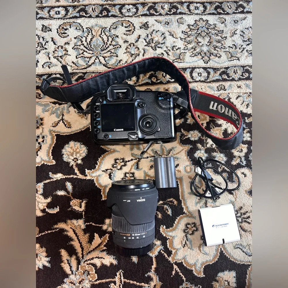 Canon EOS 30D Digital SLR Camera Sigma 18-50mm F/2.8 EX DC Lens